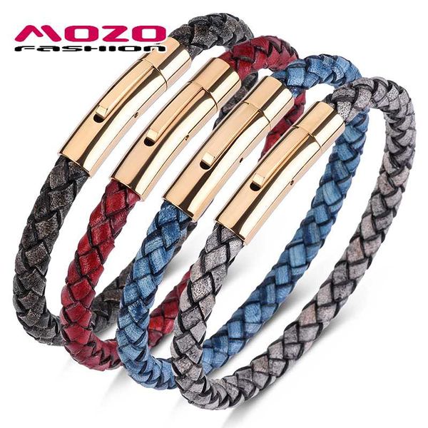 fashion women bracelet retro leather banlge stainless steel gold snap button men jewelry gifts 4 colors, Golden;silver
fashion women bracelet retro leather banlge stainless steel gold snap button men jewelry gifts 4 colors, Golden;silver