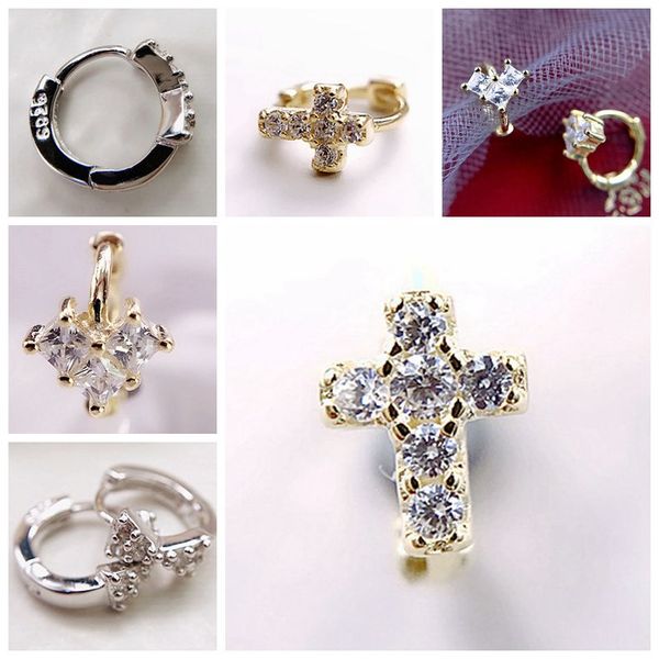 girls huggies crystal hoop earrings for women 925 sterling silver butterfly cubic zircon mini cute cross jewelry accessories a30, Golden;silver
girls huggies crystal hoop earrings for women 925 sterling silver butterfly cubic zircon mini cute cross jewelry accessories a30, Golden;silver
