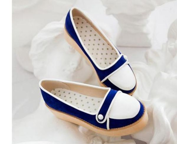 2018 bowknot women's shoes in spring and autumn with new style slope heel thick bottom, Black
2018 bowknot women's shoes in spring and autumn with new style slope heel thick bottom, Black