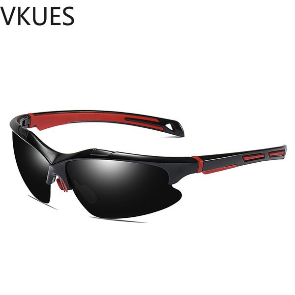 vkues sunglasses men women polarized outdoor sun glasses new fashion anti glare uv400 cyclists glasses hd drivers mirror, White;black
vkues sunglasses men women polarized outdoor sun glasses new fashion anti glare uv400 cyclists glasses hd drivers mirror, White;black