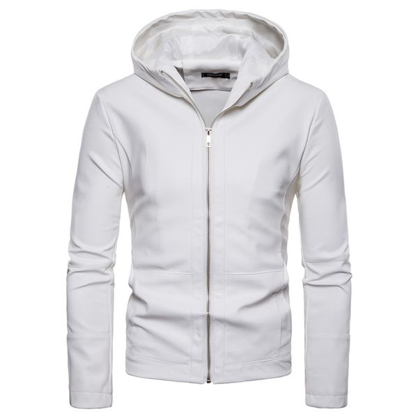 streetwear autumn and winter casual solid color long-sleeved slim leather jacket men jaqueta masculino chaqueta hombre, Black
streetwear autumn and winter casual solid color long-sleeved slim leather jacket men jaqueta masculino chaqueta hombre, Black
