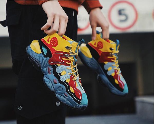 the latest est high-quality street fashion men's sneakers in the middle of the increase in outdoor running shoes four seasons
the latest est high-quality street fashion men's sneakers in the middle of the increase in outdoor running shoes four seasons