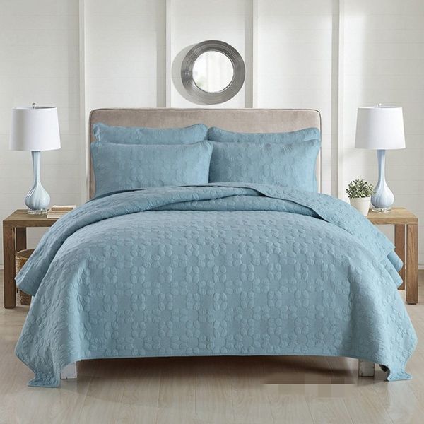 american style embroidered light blue patchwork quilt full size sheet/bed cover/bedspread/blanket an
american style embroidered light blue patchwork quilt full size sheet/bed cover/bedspread/blanket an