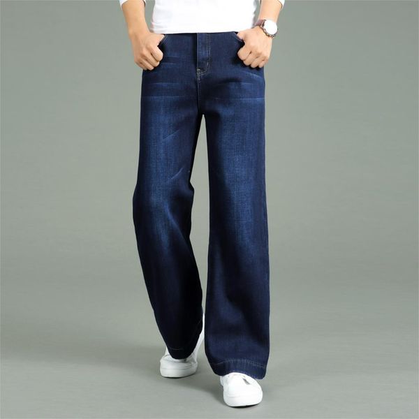 jeans men winter plus velvet thick straight jeans men's loose large size wide leg pants casual warm long pants, Blue
jeans men winter plus velvet thick straight jeans men's loose large size wide leg pants casual warm long pants, Blue