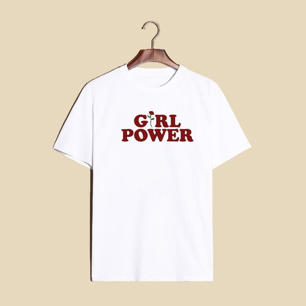 fashion summer letter girl power rose t shirt letter white yellow grey black cotton ladies t -shirt flowers female quality
fashion summer letter girl power rose t shirt letter white yellow grey black cotton ladies t -shirt flowers female quality