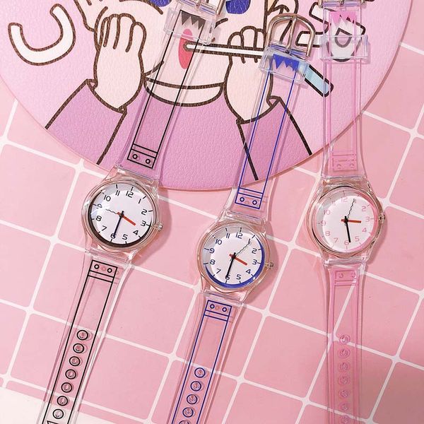 1 pcs women clear silicone band wrist watch jelly comic style quartz casual watches fdc99, Slivery;brown
1 pcs women clear silicone band wrist watch jelly comic style quartz casual watches fdc99, Slivery;brown