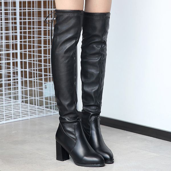 fashion winter boots women over-the-knee long boots winter warm leather waterproof snow women shoes chaussures femme drop, Black
fashion winter boots women over-the-knee long boots winter warm leather waterproof snow women shoes chaussures femme drop, Black