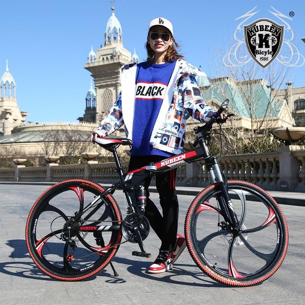 kubeen mountain bike 26-inch steel 21-speed bicycles dual disc brakes variable speed road bikes racing bicycle
kubeen mountain bike 26-inch steel 21-speed bicycles dual disc brakes variable speed road bikes racing bicycle