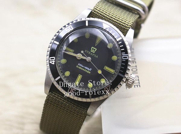 vintage mens mechanical 2813 rotating alloy bezel watch antique fabric nato strap men sport sub 200m superlative 14060 baselworld watches, Slivery;brown
vintage mens mechanical 2813 rotating alloy bezel watch antique fabric nato strap men sport sub 200m superlative 14060 baselworld watches, Slivery;brown