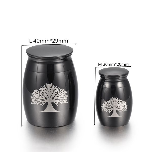 iju009 stainless steel with tree of life pattern black jar keepsake funeral for ashes custom engraved cremation urn for pets human ashes, Silver
iju009 stainless steel with tree of life pattern black jar keepsake funeral for ashes custom engraved cremation urn for pets human ashes, Silver
