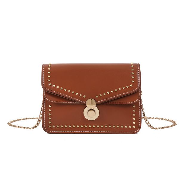 rivets metal hasp shoulder bags fashion women casual wild messenger bag joker chain fashion shoulder bags sac
rivets metal hasp shoulder bags fashion women casual wild messenger bag joker chain fashion shoulder bags sac