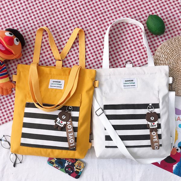 women shoulder bags handbags 2019 new fashion stripe cartoon messenger bags casual students school tote
women shoulder bags handbags 2019 new fashion stripe cartoon messenger bags casual students school tote