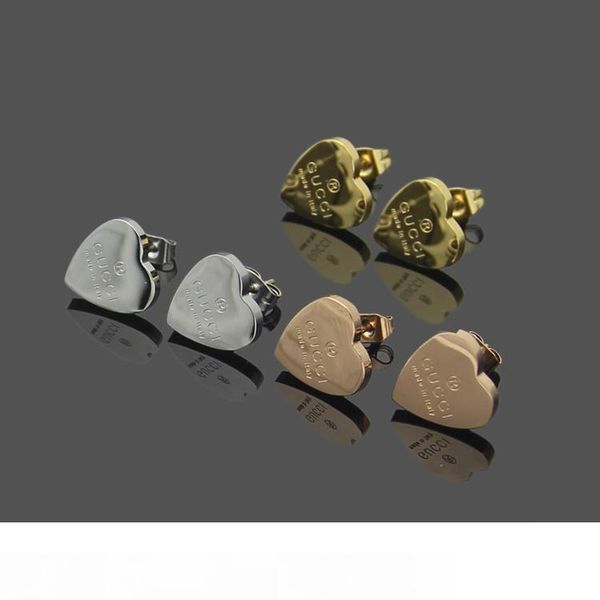 luxury designer jewelry women earrings fashion love earrings stainless steel silver rose gold 18k gold elagant heart stud fashi, Golden;silver
luxury designer jewelry women earrings fashion love earrings stainless steel silver rose gold 18k gold elagant heart stud fashi, Golden;silver