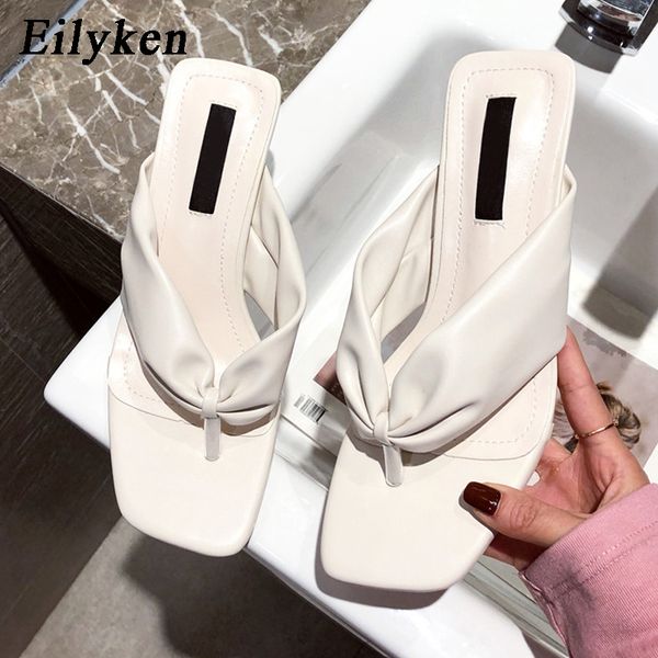 eilyken new women summer slippers flip flops fashion square toe ladies outdoor vacation leisure mules high heels shoes, Black
eilyken new women summer slippers flip flops fashion square toe ladies outdoor vacation leisure mules high heels shoes, Black