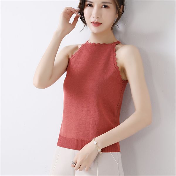 women's 2020 thin breathable simple and short slim women's 2020 sleeveless thin breathable simple sweater sweater and short sleeve, White
women's 2020 thin breathable simple and short slim women's 2020 sleeveless thin breathable simple sweater sweater and short sleeve, White