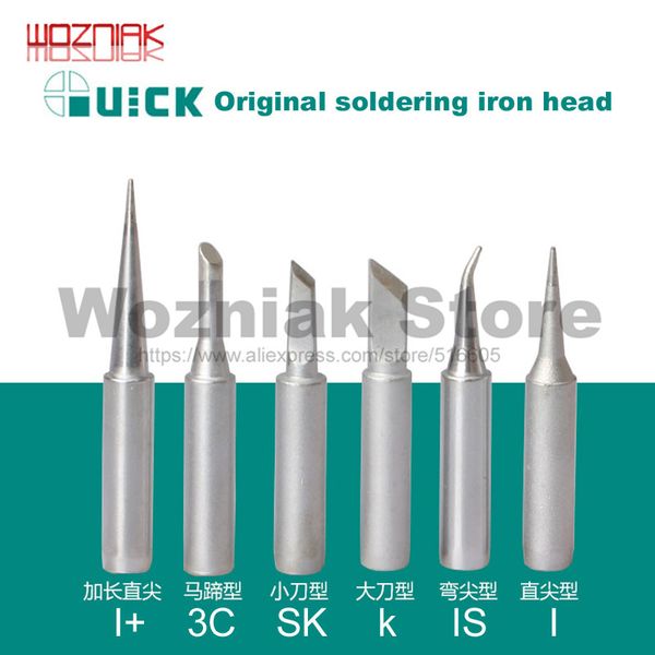 quick original lead 936 soldering iron tips for soldering station electric replaceable welding heads
quick original lead 936 soldering iron tips for soldering station electric replaceable welding heads