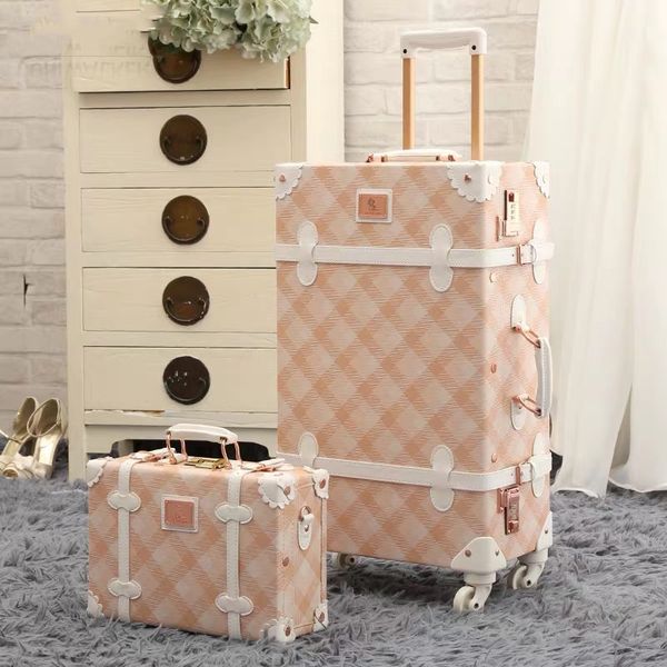 vintage floral set rolling luggage with handbag pu cute fashion travel trolley suitcase personality retro luggage bag on wheels
vintage floral set rolling luggage with handbag pu cute fashion travel trolley suitcase personality retro luggage bag on wheels