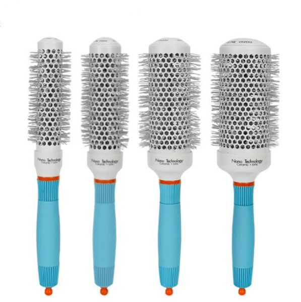 thermal technology hair accessories ceramic ionic hair round brushes aluminum comb in 4 sizes hairdressing brushes hair styling, Silver
thermal technology hair accessories ceramic ionic hair round brushes aluminum comb in 4 sizes hairdressing brushes hair styling, Silver