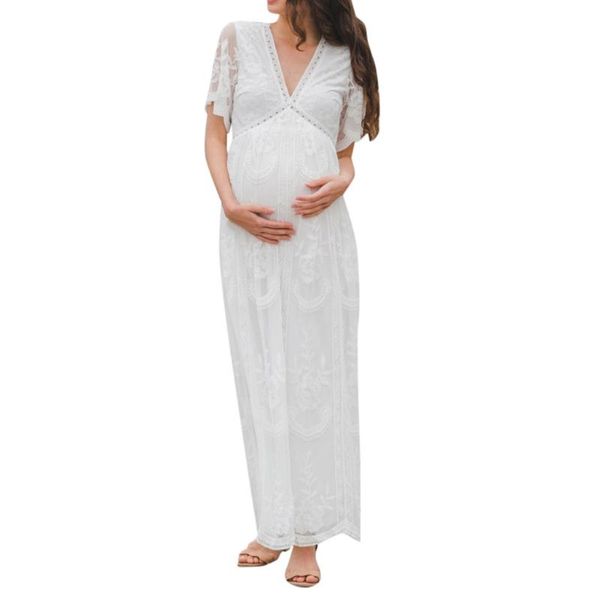 maternity p women pregnants pgraphy props short sleeve maternity solid lace dress robe de grossesse pgraphie, White
maternity p women pregnants pgraphy props short sleeve maternity solid lace dress robe de grossesse pgraphie, White