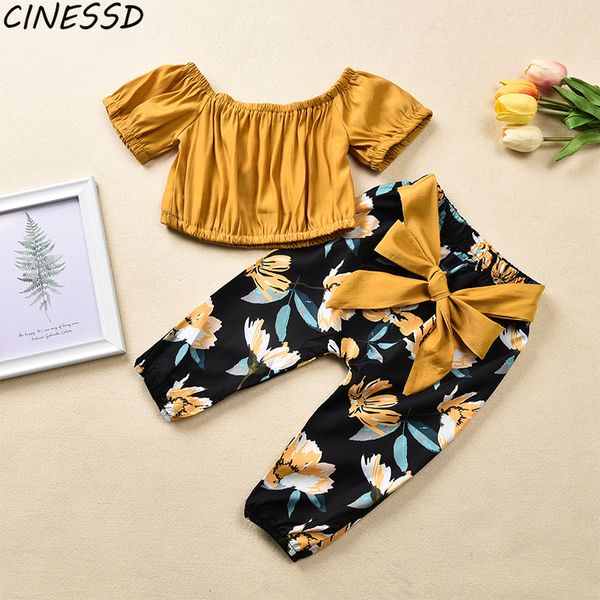 clothing sets kids girls clothes set summer solid off shoulder +bow pants 2pcs children kid girl costume outfits roupa infantil, White
clothing sets kids girls clothes set summer solid off shoulder +bow pants 2pcs children kid girl costume outfits roupa infantil, White