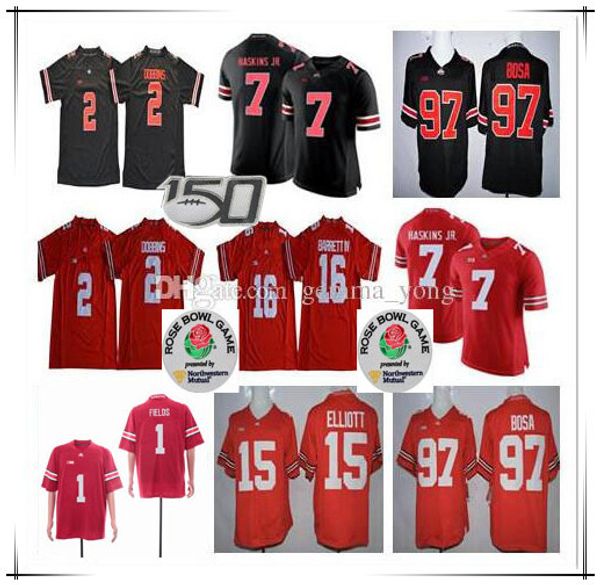 2020 ohio state buckeyes 150th osu 1 justin fields 2 chase young jk dobbins teague bosa elliott haskins jr. ncaa football fiesta bowl jersey, Black
2020 ohio state buckeyes 150th osu 1 justin fields 2 chase young jk dobbins teague bosa elliott haskins jr. ncaa football fiesta bowl jersey, Black