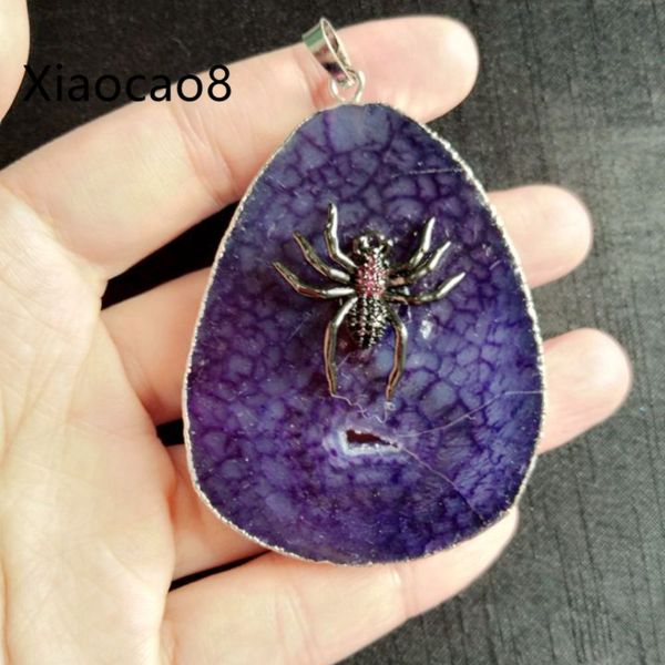 water drop purple nature stone pendants with insect fashion hand made accessoires pendulum 2019 trendy necklaces & pendants, Black
water drop purple nature stone pendants with insect fashion hand made accessoires pendulum 2019 trendy necklaces & pendants, Black