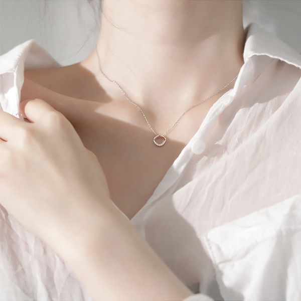 simple geometic square choker necklace for women 925 sterling silver necklaces gift for her, Golden;silver
simple geometic square choker necklace for women 925 sterling silver necklaces gift for her, Golden;silver