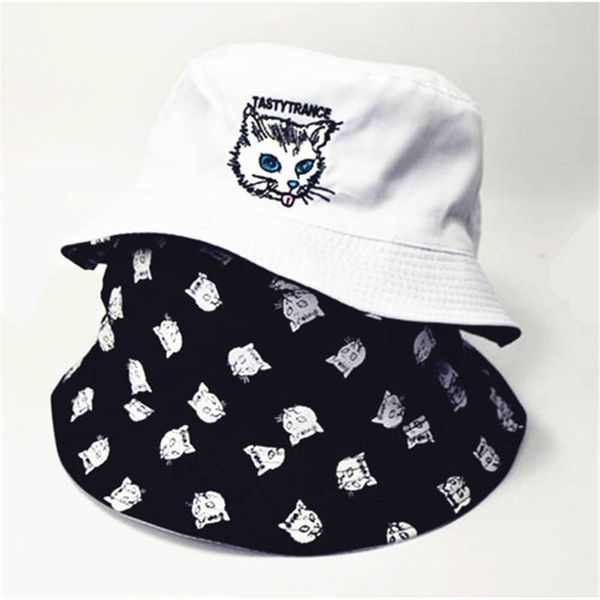ldslyjr 2018 two sided cat print bucket hat fisherman hat outdoor travel hat sun cap hats for men and women 261, Blue;gray
ldslyjr 2018 two sided cat print bucket hat fisherman hat outdoor travel hat sun cap hats for men and women 261, Blue;gray