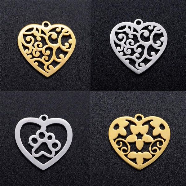 10pcs/lot 100% stainless steel heart hollow tree flower charms for making bracelet necklace accessories wholesale, Bronze;silver
10pcs/lot 100% stainless steel heart hollow tree flower charms for making bracelet necklace accessories wholesale, Bronze;silver