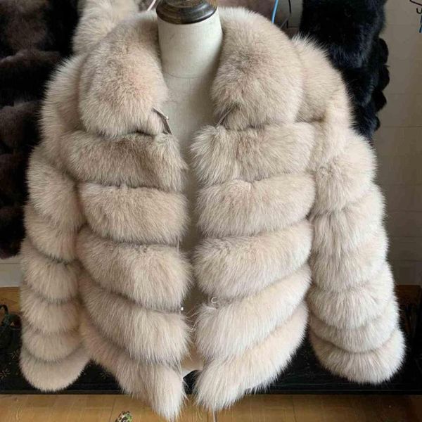 50cm new women's warm real fur fur coat winter long sleeve coat natural blue popular for women, Black
50cm new women's warm real fur fur coat winter long sleeve coat natural blue popular for women, Black