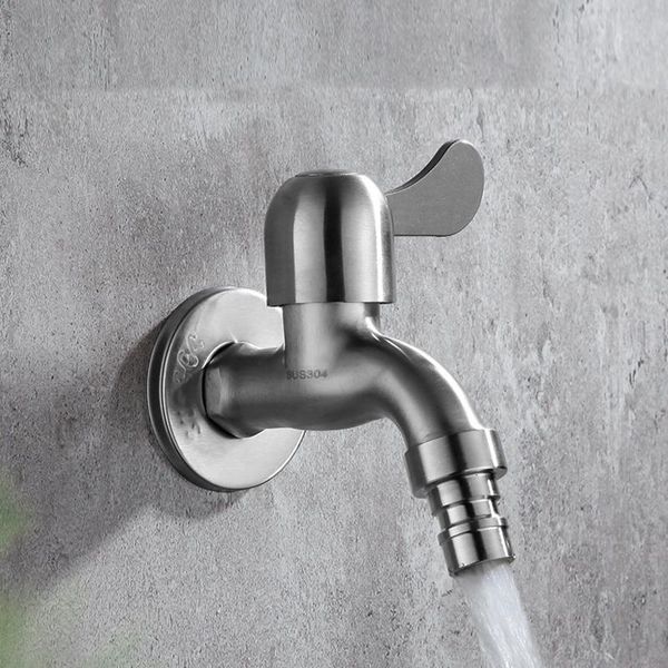 304 stainless steel 1 4 washing machine faucet explosion proof thickening single cold quick turn on faucet mop water switch garden switch
304 stainless steel 1 4 washing machine faucet explosion proof thickening single cold quick turn on faucet mop water switch garden switch