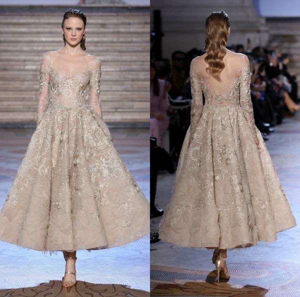 tony ward short prom dresses illusion v back long sleeves lace evening gowns 2020 ankle length party cocktail dress, Black
tony ward short prom dresses illusion v back long sleeves lace evening gowns 2020 ankle length party cocktail dress, Black