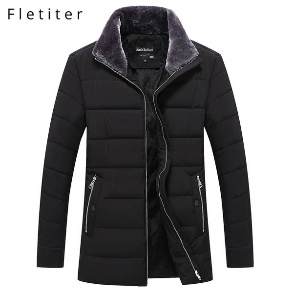 fletiter warm mens warm winter jacket windproof with fur trim casual outerwear thick medium long coat men parka, Tan;black
fletiter warm mens warm winter jacket windproof with fur trim casual outerwear thick medium long coat men parka, Tan;black