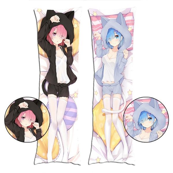 anime pillowcase life in a different world from zero rem ram dakimakura cute body pillowcase cartoon hug pillow cover case
anime pillowcase life in a different world from zero rem ram dakimakura cute body pillowcase cartoon hug pillow cover case