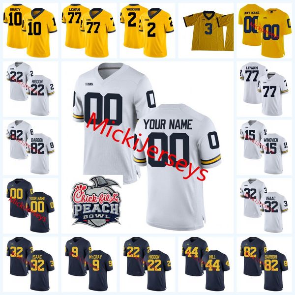 Custom NCAA Michigan Wolverines Football Jersey Ben Mason Nick Eubanks O'Maury Samuels Donovan Peoples-Jones Zach Gentry Wolverines Jersey
Custom NCAA Michigan Wolverines Football Jersey Ben Mason Nick Eubanks O'Maury Samuels Donovan Peoples-Jones Zach Gentry Wolverines Jersey