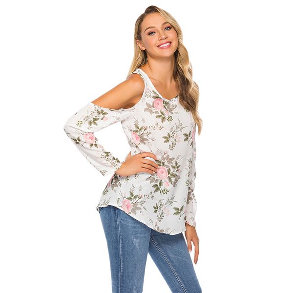 casual flower printing ladies t shirt women tshirt summer off shoulder big size long sleeve tshirt women casual tees, White
casual flower printing ladies t shirt women tshirt summer off shoulder big size long sleeve tshirt women casual tees, White