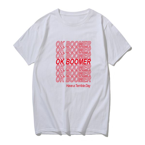 ok boomer t shirt - new thing new ideas quote funny tshirt 100% cotton eu size casual crew neck camenist, White;black
ok boomer t shirt - new thing new ideas quote funny tshirt 100% cotton eu size casual crew neck camenist, White;black