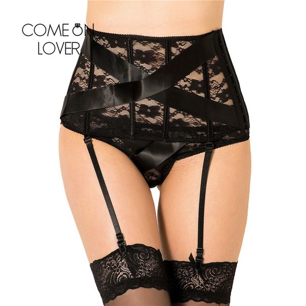 pi5080 comeonlover women's suspender belt floral lace jarretelles set garter belt black transparent plus size ligueros mujer, Black;white
pi5080 comeonlover women's suspender belt floral lace jarretelles set garter belt black transparent plus size ligueros mujer, Black;white