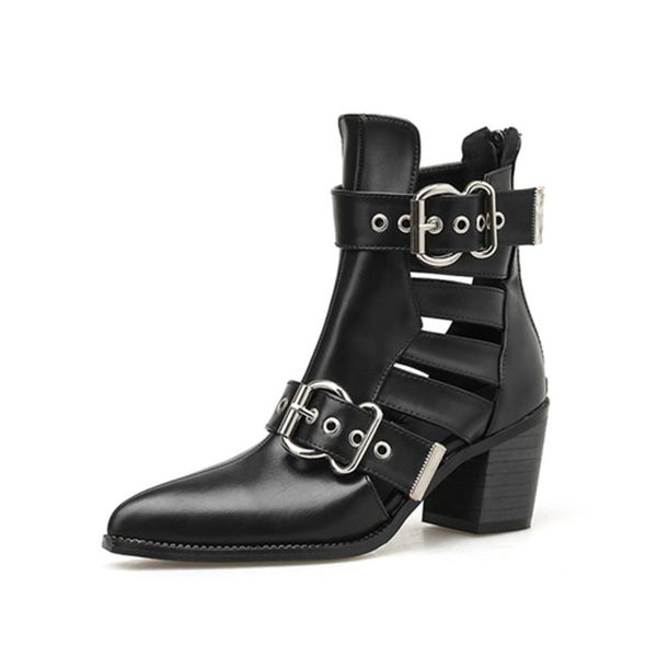 weiqiaona autumn winter women shoes short boot with high with hollow out short canister boots female thick cool, Black
weiqiaona autumn winter women shoes short boot with high with hollow out short canister boots female thick cool, Black