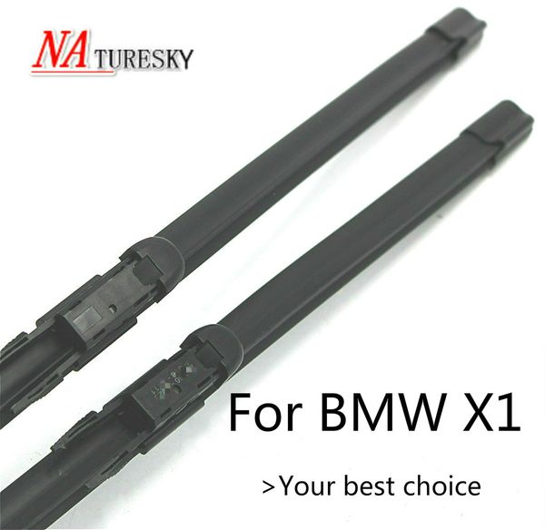 

naturesky wiper blades for x1 e84 f48 fit pinch tab / push button arms 2009 2010 2011 2012 2013 2014 2015 2016 2017