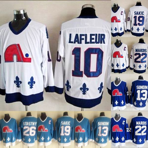 Quebec Nordiques Winter Classic 10 Guy Lafleur 22 Mario Marois 13 Mats Sundin 19 Joe Sakic 26 Peter Stastny 21 Peter Forsberg Hockey Jerseys
Quebec Nordiques Winter Classic 10 Guy Lafleur 22 Mario Marois 13 Mats Sundin 19 Joe Sakic 26 Peter Stastny 21 Peter Forsberg Hockey Jerseys
