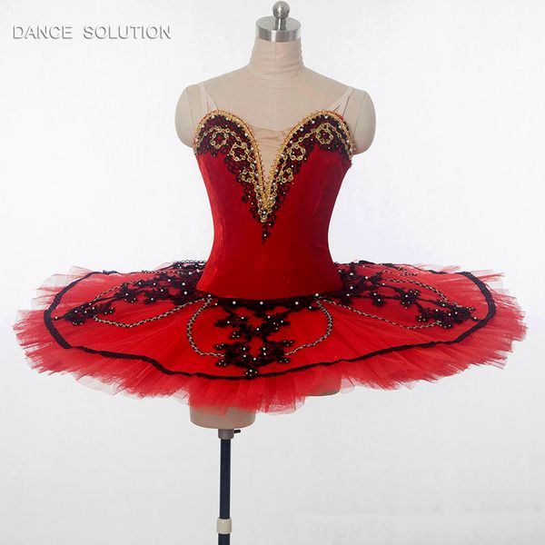 b17031 professional solo ballet tutu girl & woman dancing dress ballerina stage performance costumes classical pancake dress, Black;red
b17031 professional solo ballet tutu girl & woman dancing dress ballerina stage performance costumes classical pancake dress, Black;red