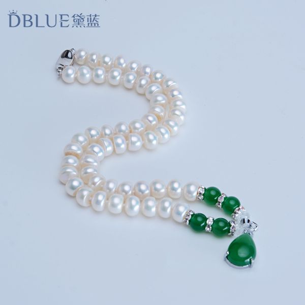 pearl necklace jewelry spot wholesale freshwater pearl necklace agate pendant mother factory direct sales, Silver
pearl necklace jewelry spot wholesale freshwater pearl necklace agate pendant mother factory direct sales, Silver