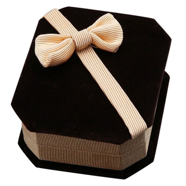 necklace ears storage jewelry gift box (champagne, Pink;blue