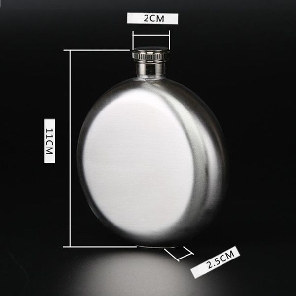5oz round hip flasks stainless steel whisky alcohol bottle with funnel outdoor drinkware wine bottle gifts for men, women
5oz round hip flasks stainless steel whisky alcohol bottle with funnel outdoor drinkware wine bottle gifts for men, women