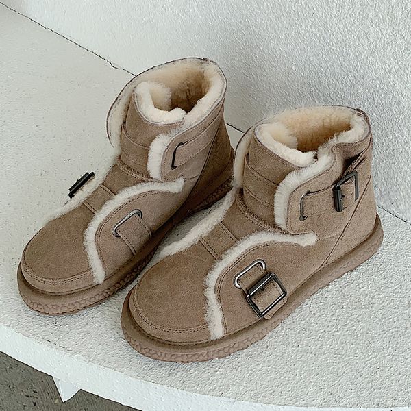 winter snow boots women platform shoes woman student ankle boots casual warm fur wool botas feminina flat boot, Black
winter snow boots women platform shoes woman student ankle boots casual warm fur wool botas feminina flat boot, Black