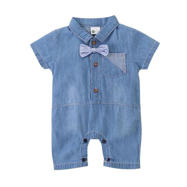 clothing sets kids boys blue denim playsuits overalls children's gentleman bow tie short sleeve jumpsuits outfits child boy clothes, White
clothing sets kids boys blue denim playsuits overalls children's gentleman bow tie short sleeve jumpsuits outfits child boy clothes, White