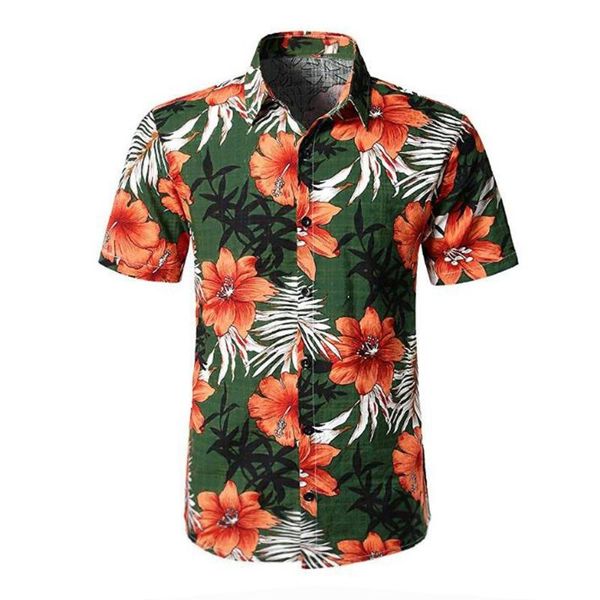 men's casual shirts hawaii printed loose short sleeve for men summer button lapel regular-fit blouse chemise homme, White;black
men's casual shirts hawaii printed loose short sleeve for men summer button lapel regular-fit blouse chemise homme, White;black