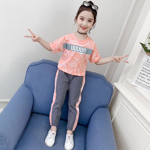 baby girls clothing sets summer kids clothes printed short-sleeved t-shirt + trousers 2pcs children sports suits, White
baby girls clothing sets summer kids clothes printed short-sleeved t-shirt + trousers 2pcs children sports suits, White