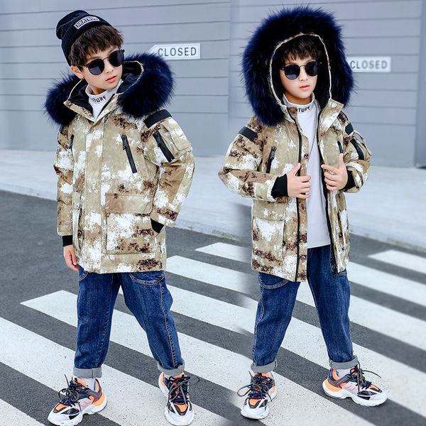 duck down jackets for boys -30 degree children winter clothes snowsuit kids long parka warm thicken coat teen outwear clothing, Blue;gray
duck down jackets for boys -30 degree children winter clothes snowsuit kids long parka warm thicken coat teen outwear clothing, Blue;gray